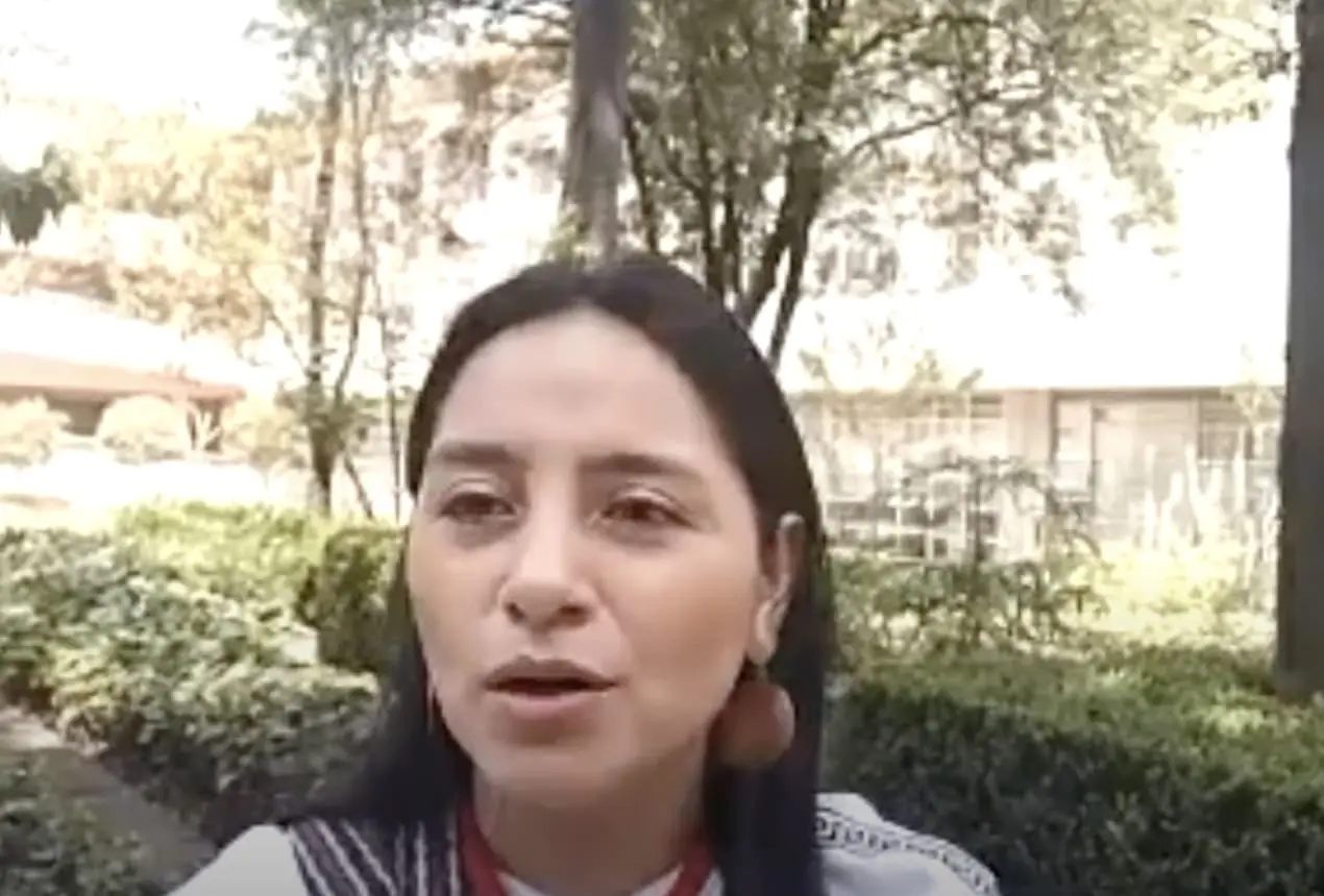 Ati Quigua at the Global Gathering for Mother Earth Laws