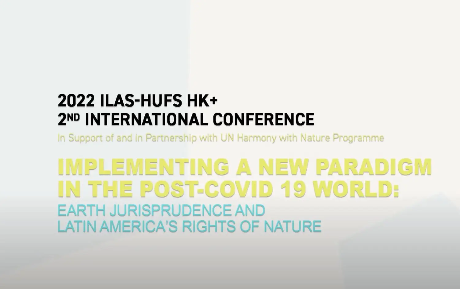 Earth Jurisprudence and Latin American’s Rights of Nature