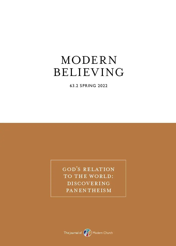 God’s Relation to the World: Discovering Panentheism