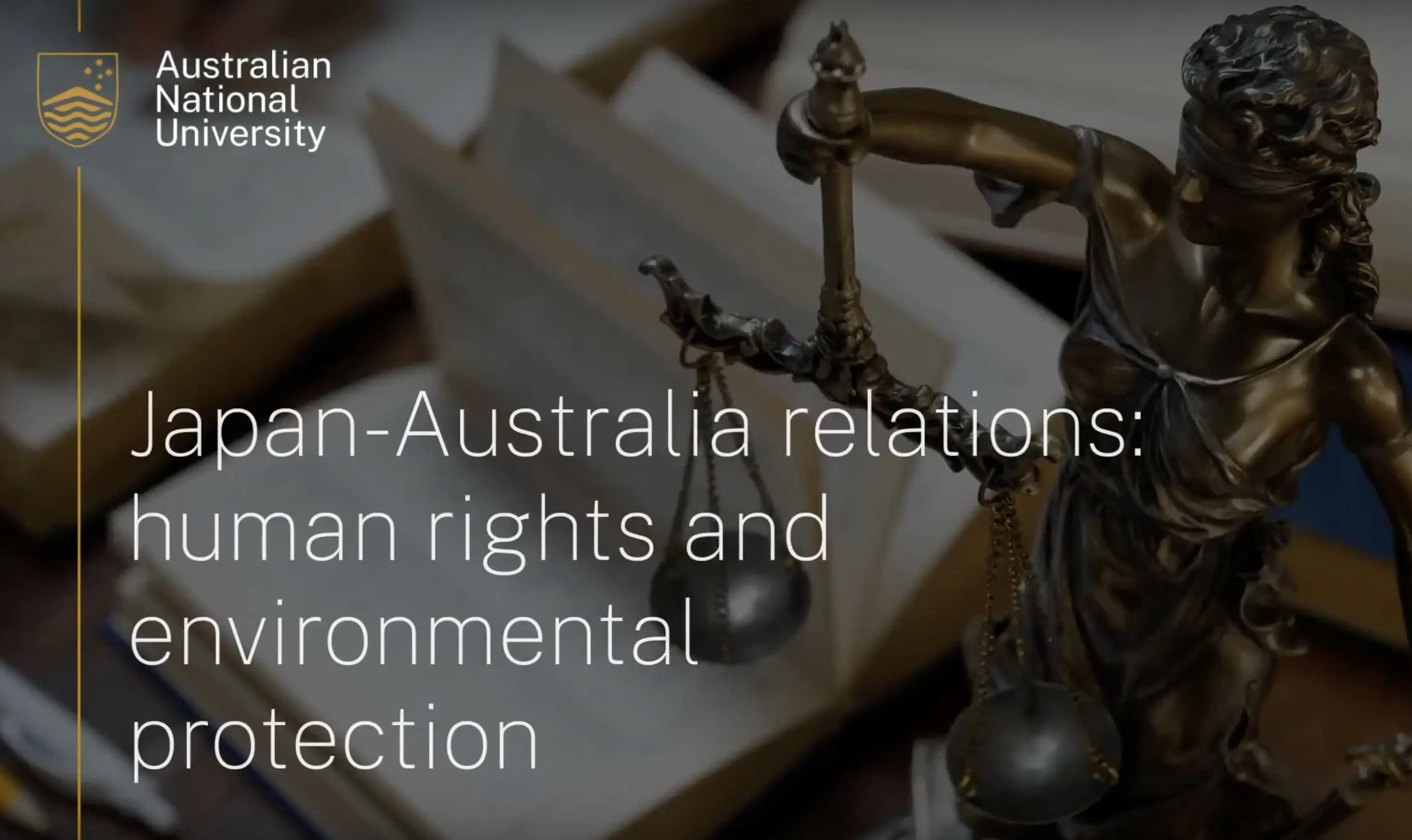 Japan-Australia relations: human rights and environmental protection