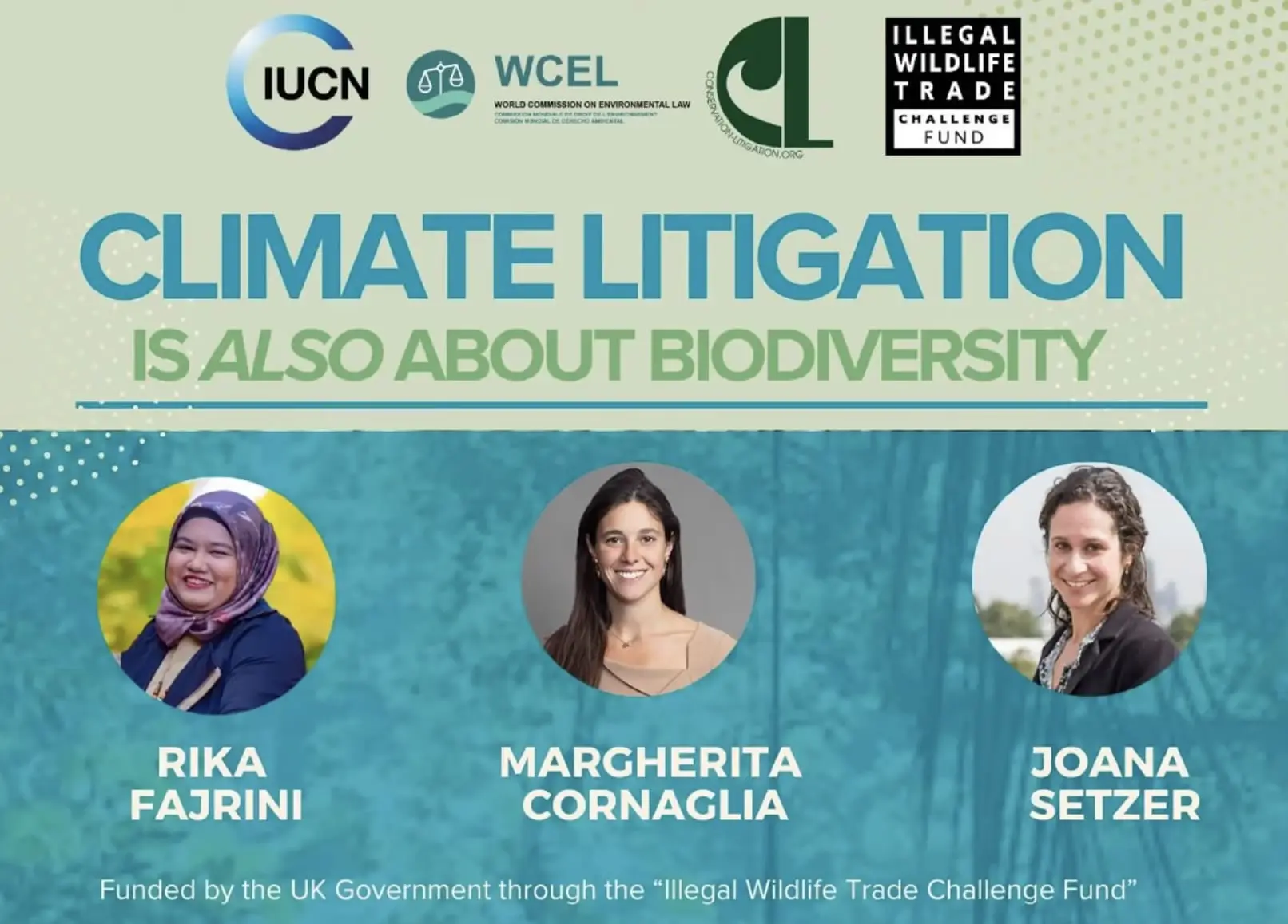 Webinar: Climate Litigation is also about Biodiversity